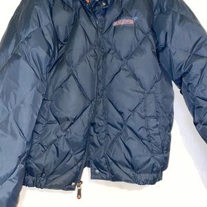 Vintage Down Feather Chaps Puffer Great Condition